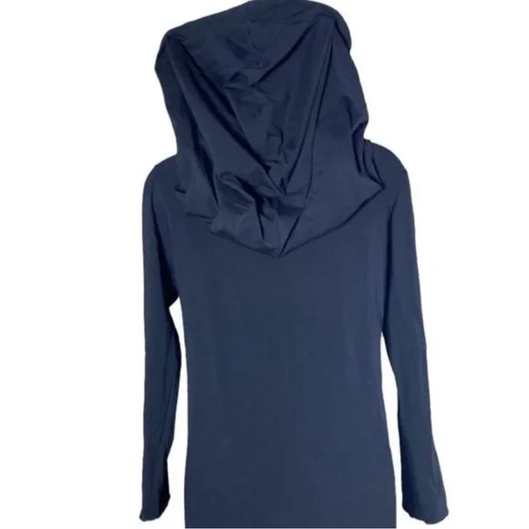 ZHEN NYMPH ZhenNymph Black Hooded Tribal Witchy Maxi Lace up Front Dress Medium - Picture 5 of 6